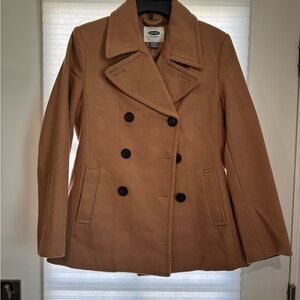 Classic Tan Peacoat